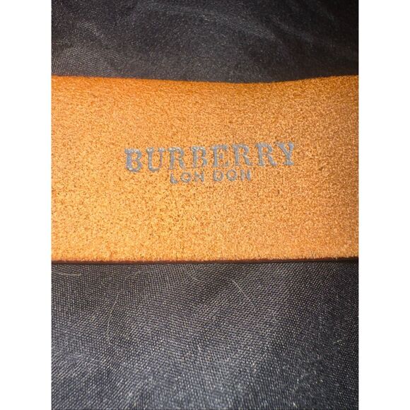 Authentic Burberry leather belt size 40/100 main image 8